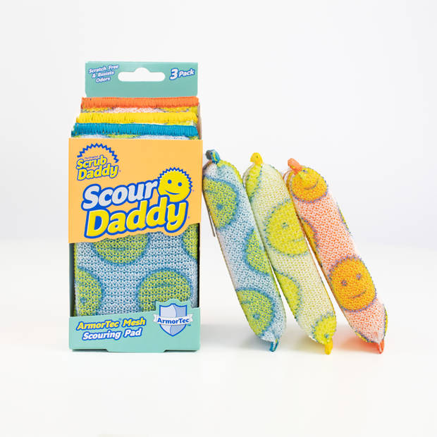 Scour Daddy schuurspons 3-pack
