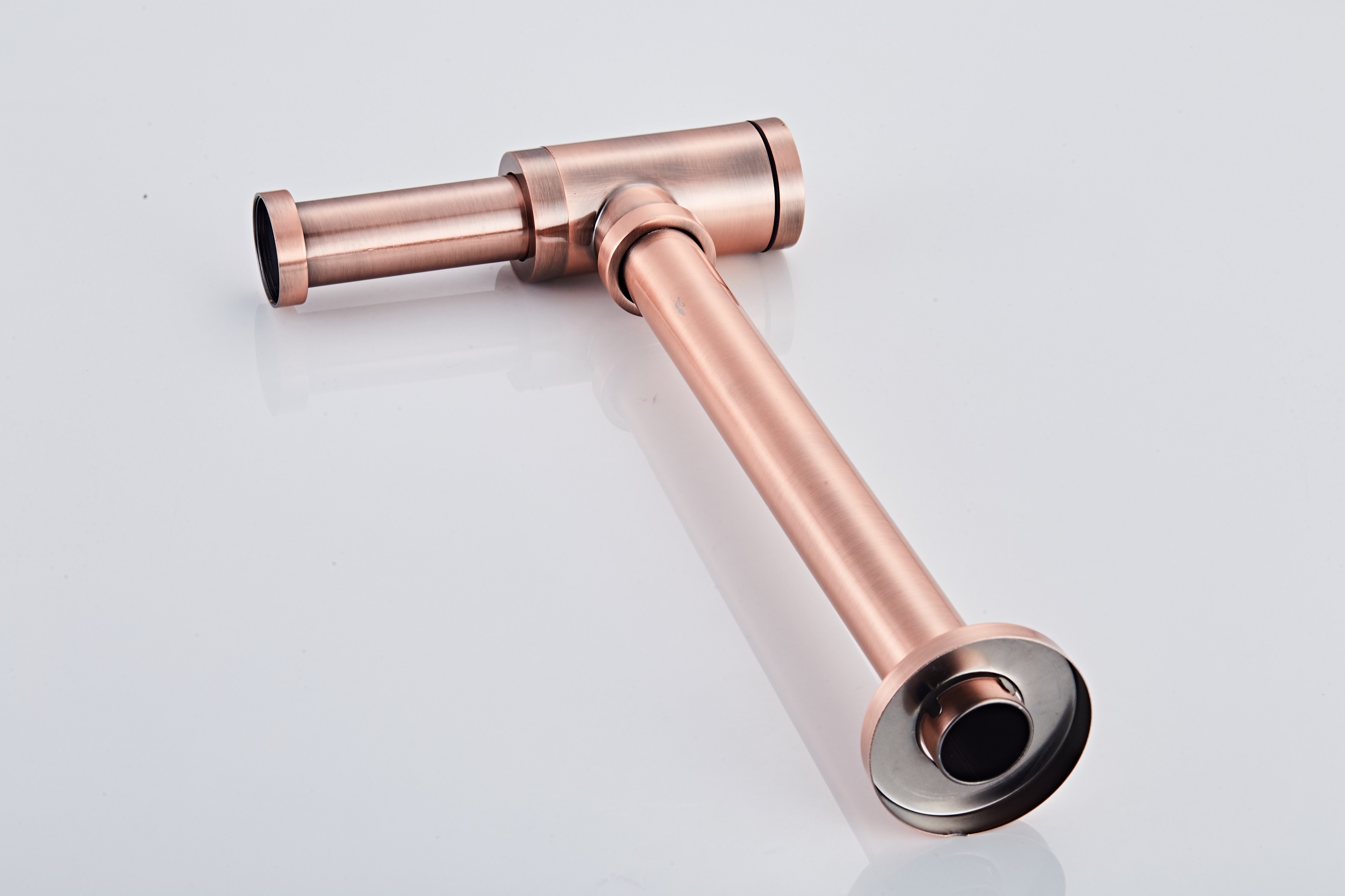 Saniclear Copper design sifon koper geborsteld