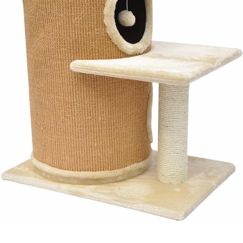Nanook Kratztonne Casimir 100 x 37 cm braun