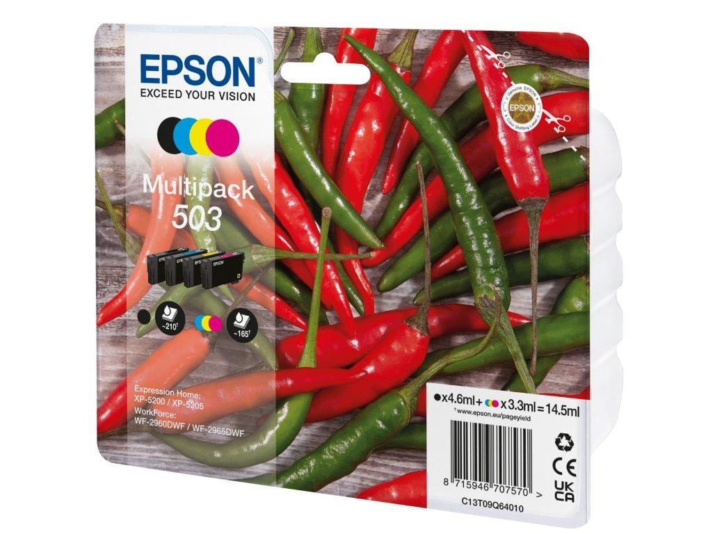 TINTEIRO ORIGINAL EPSON MULTIPACK 4-COLOURS 503