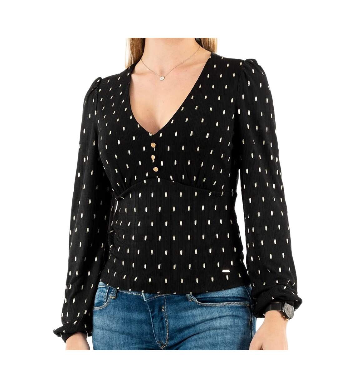 Blouse Noir Femme Morgan Tami