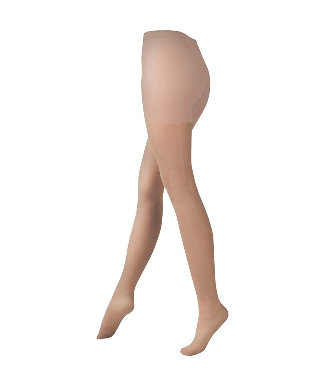 Cindy - Collants satinés 15 deniers (1 paire) - Femme (Bambou) - UTLW111