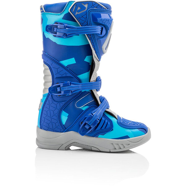 Acerbis - Bottes enfant X-Team Kid Bleu / Blanc