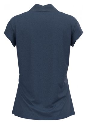Polo Femme Odlo Kumano Bleu