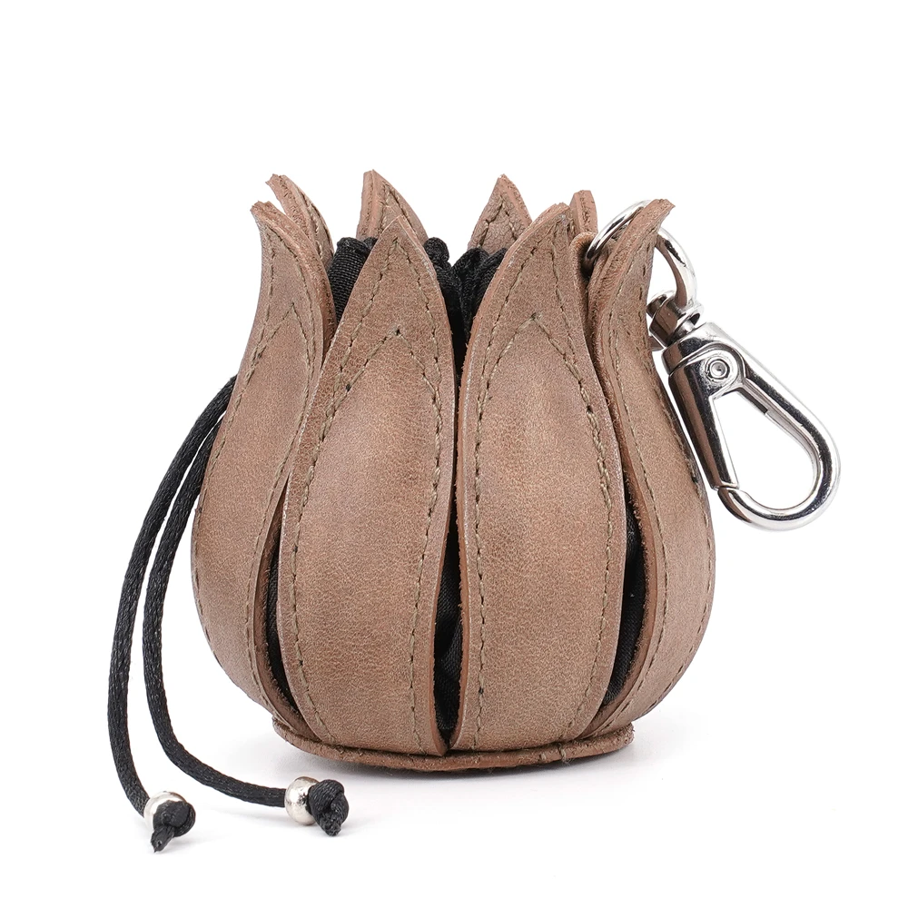 My Little Tulip Vintage Leather Taupe