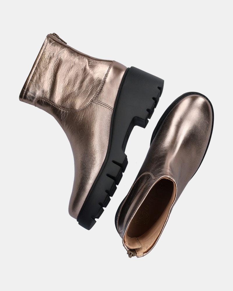 Unisa Jorge Rits- & gesloten boots  - brons