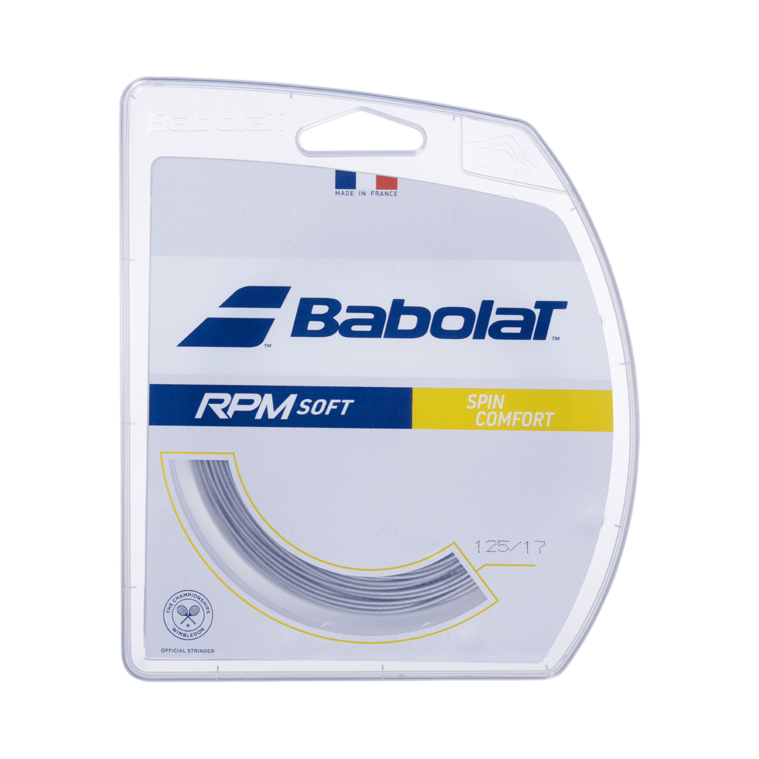 Babolat RPM Soft Cordage En Garniture 12m - Gris