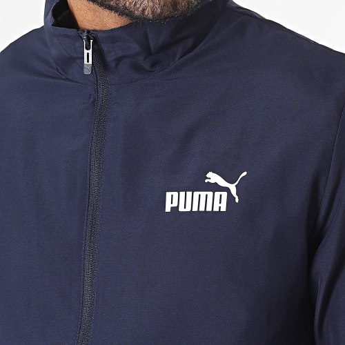 Ensemble De Survetement 675966 Noir Bleu Roi Bleu Marine