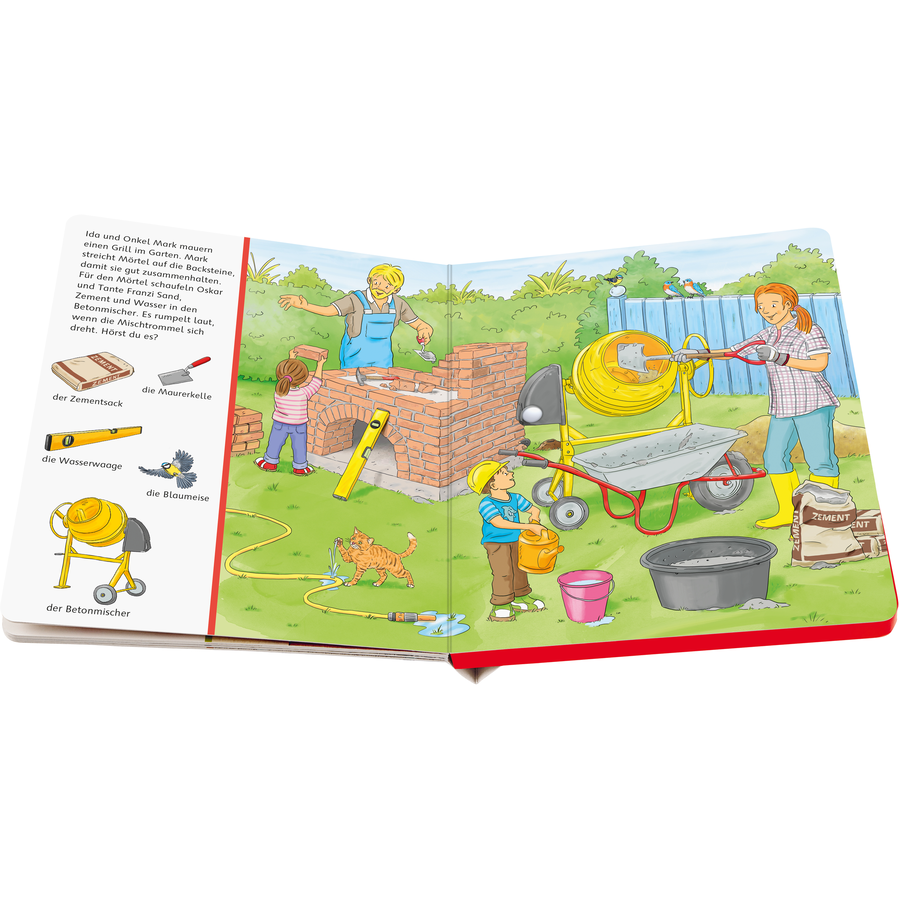 Ravensburger Sachen suchen, Sachen hören: Auf der Baustelle
