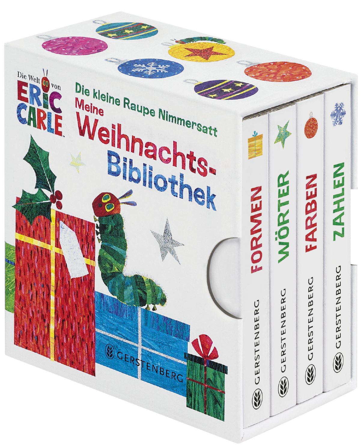 Die kleine Raupe Nimmersatt - Meine Weihnachtsbibliothek, 4 Bde.