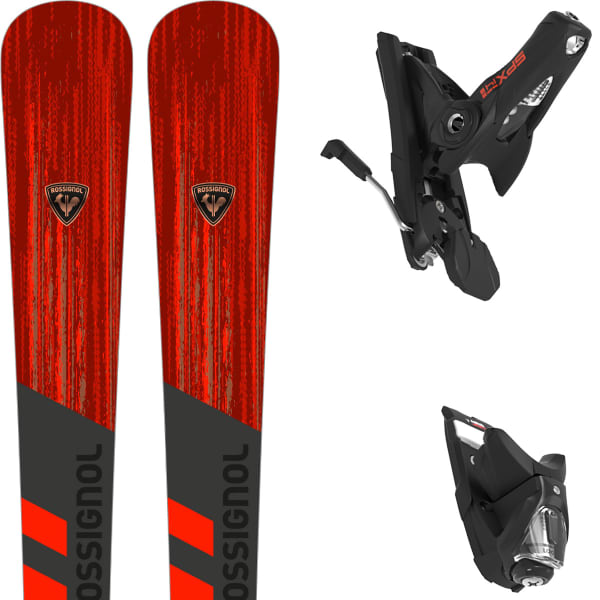 Pack ski ROSSIGNOL FORZA 70°+ V-TI MASTER R2 + SPX 14 ROCKERACE GW