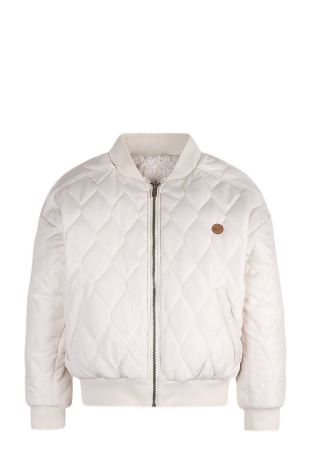 NoBell’ reversible quilted winterjas Bombi ivoor