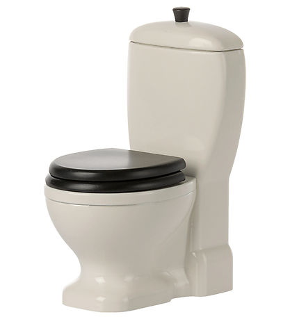 Maileg Miniature Toilet - Mini - Metal - Hvid