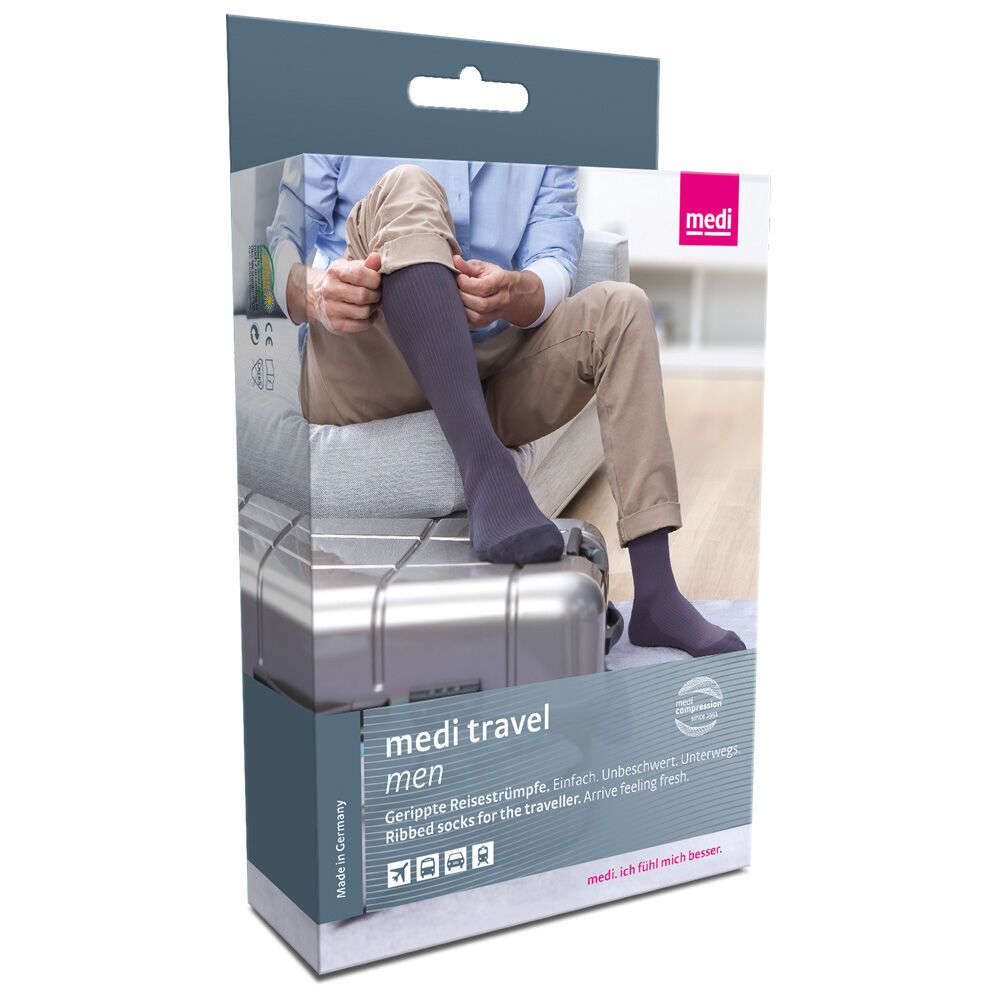 Medi Travel Men Reisestrümpfe Kurz