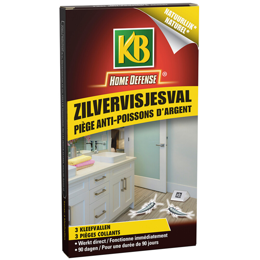 KB Home Defense Zilvervisjesval 3 stuks