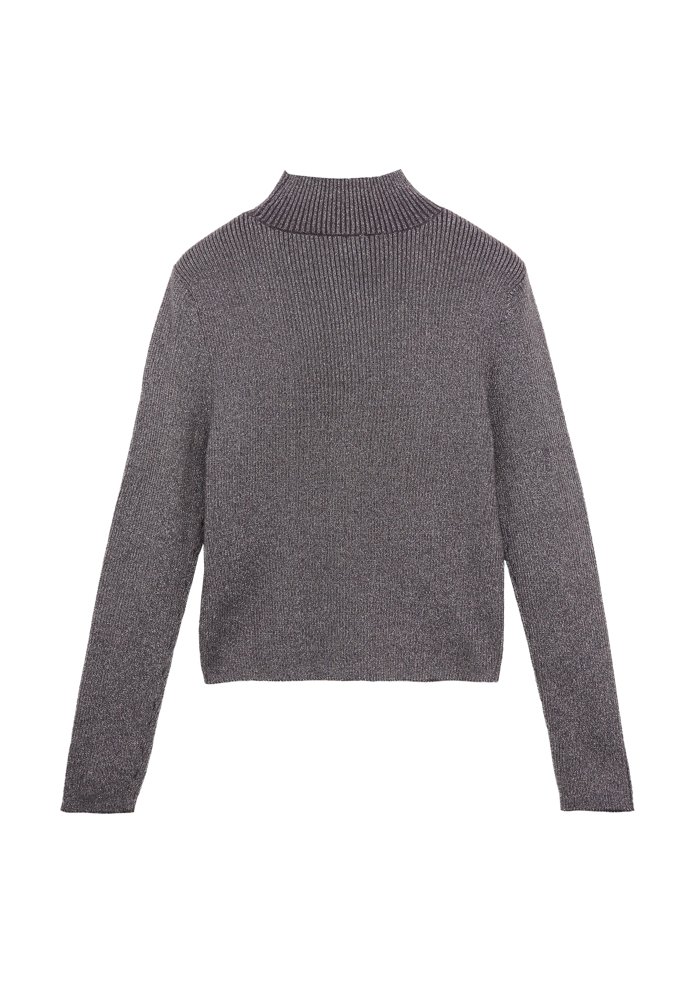s.Oliver Junior Rollkragenpullover , mit metallisierten Fasern