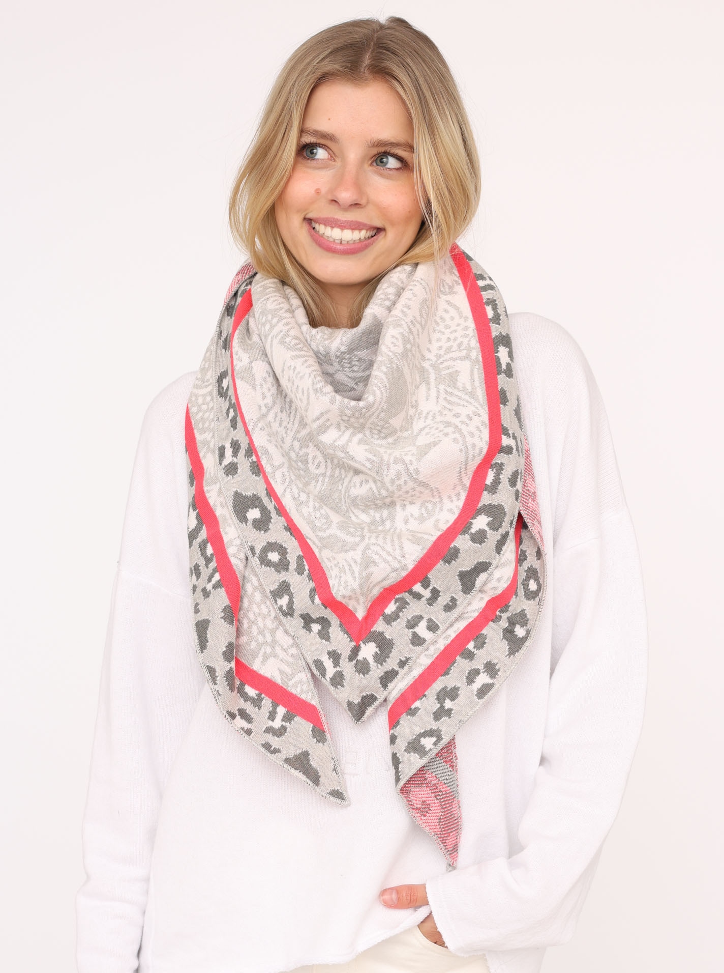 Zwillingsherz Modetuch »Dreieckstuch BW 