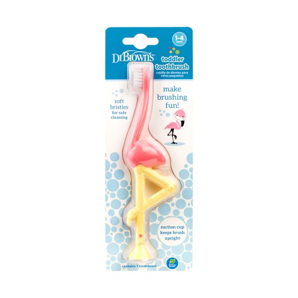 Dr. Brown’s Flamingo Tandenborstel