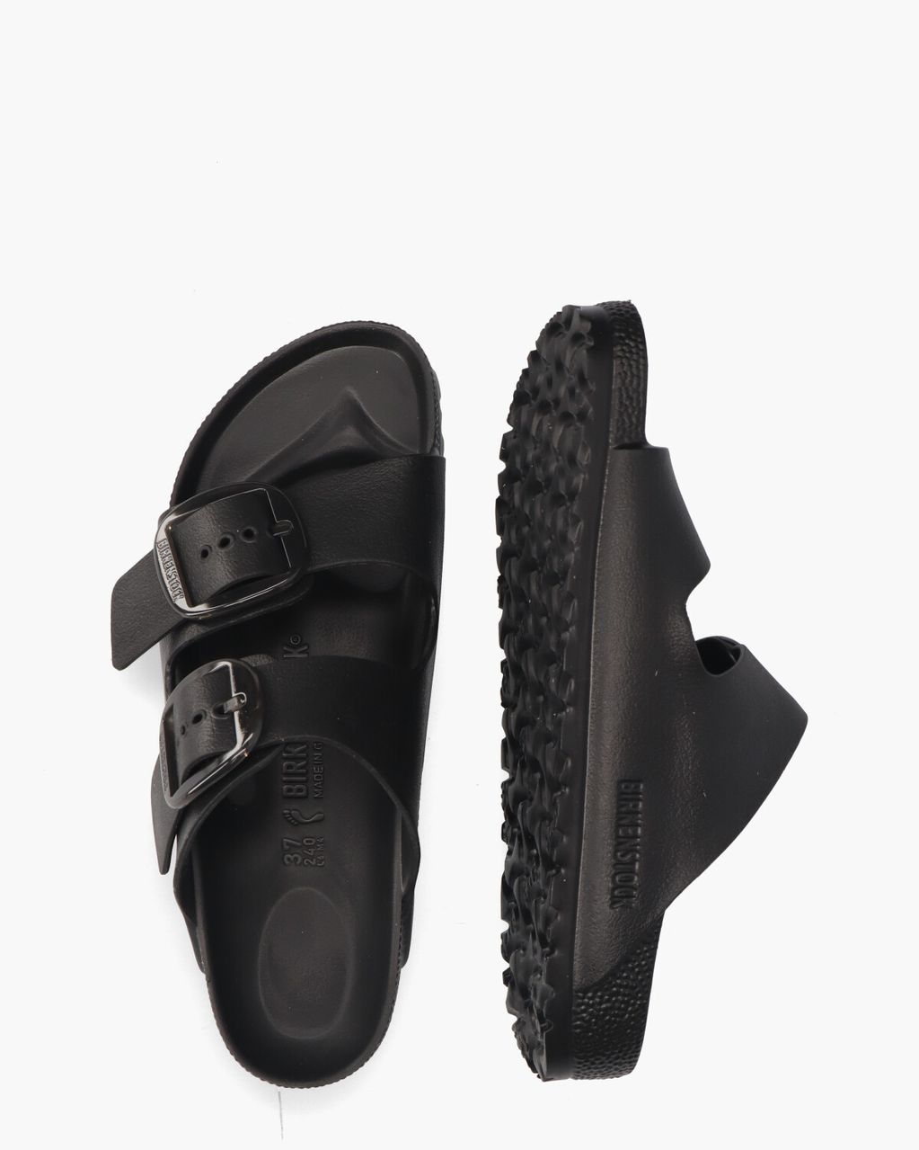 Birkenstock Arizona Big Buckle Zwart Damesslippers