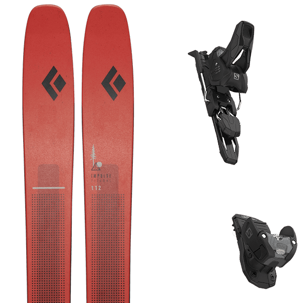 Pack ski BLACK DIAMOND DIAMOND IMPULSE 112 TI + Fix