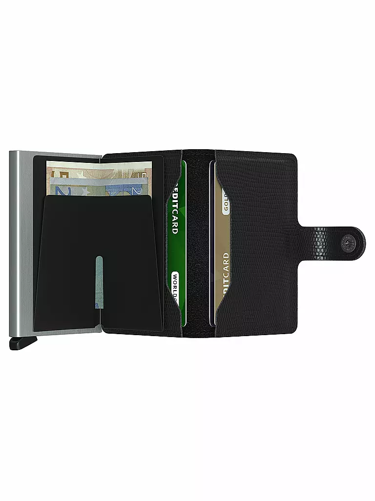 SECRID Geldbörse - Miniwallet Rango Mini Black schwarz