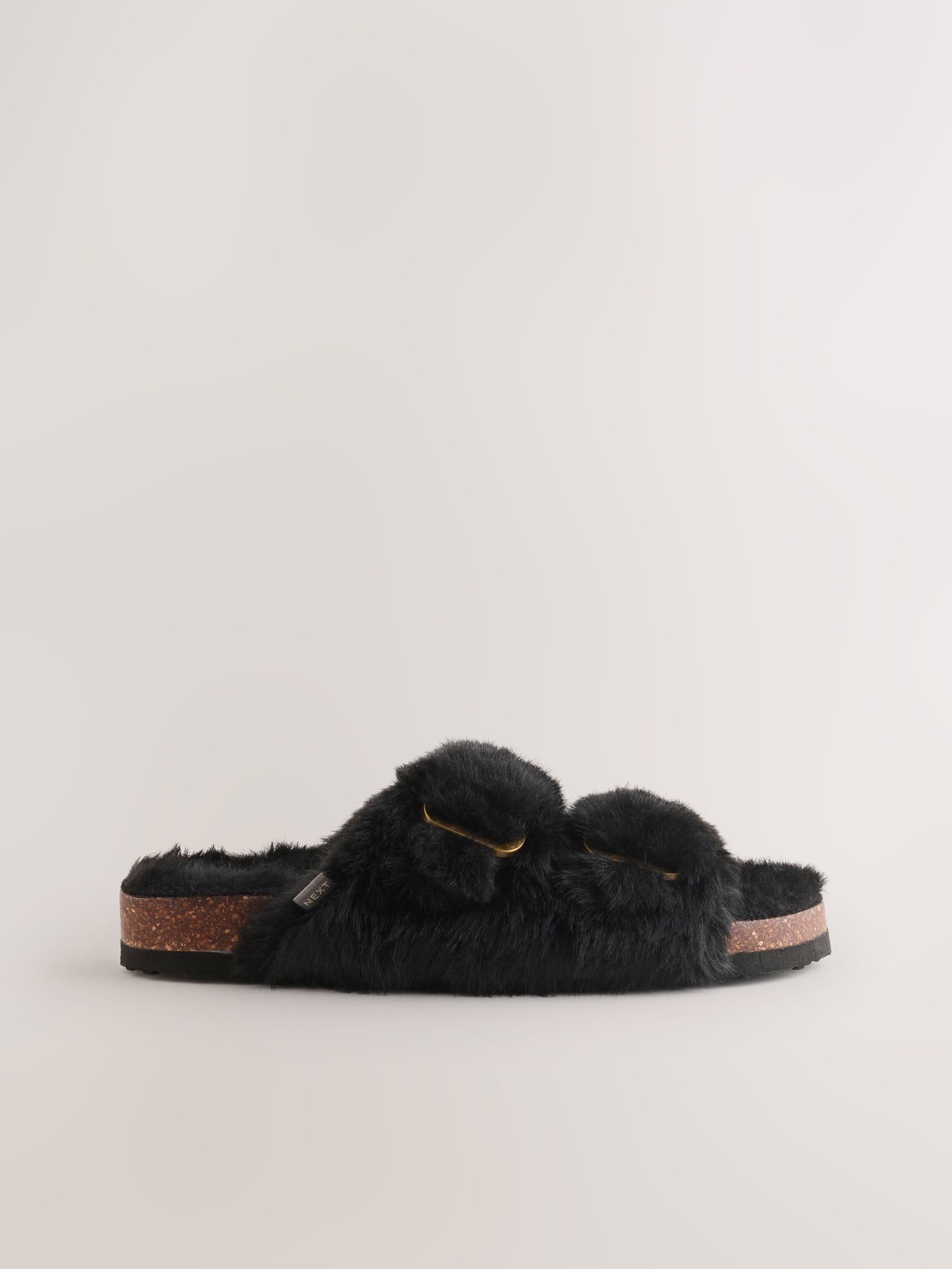 Zwart - Footbed Comfort Slippers
