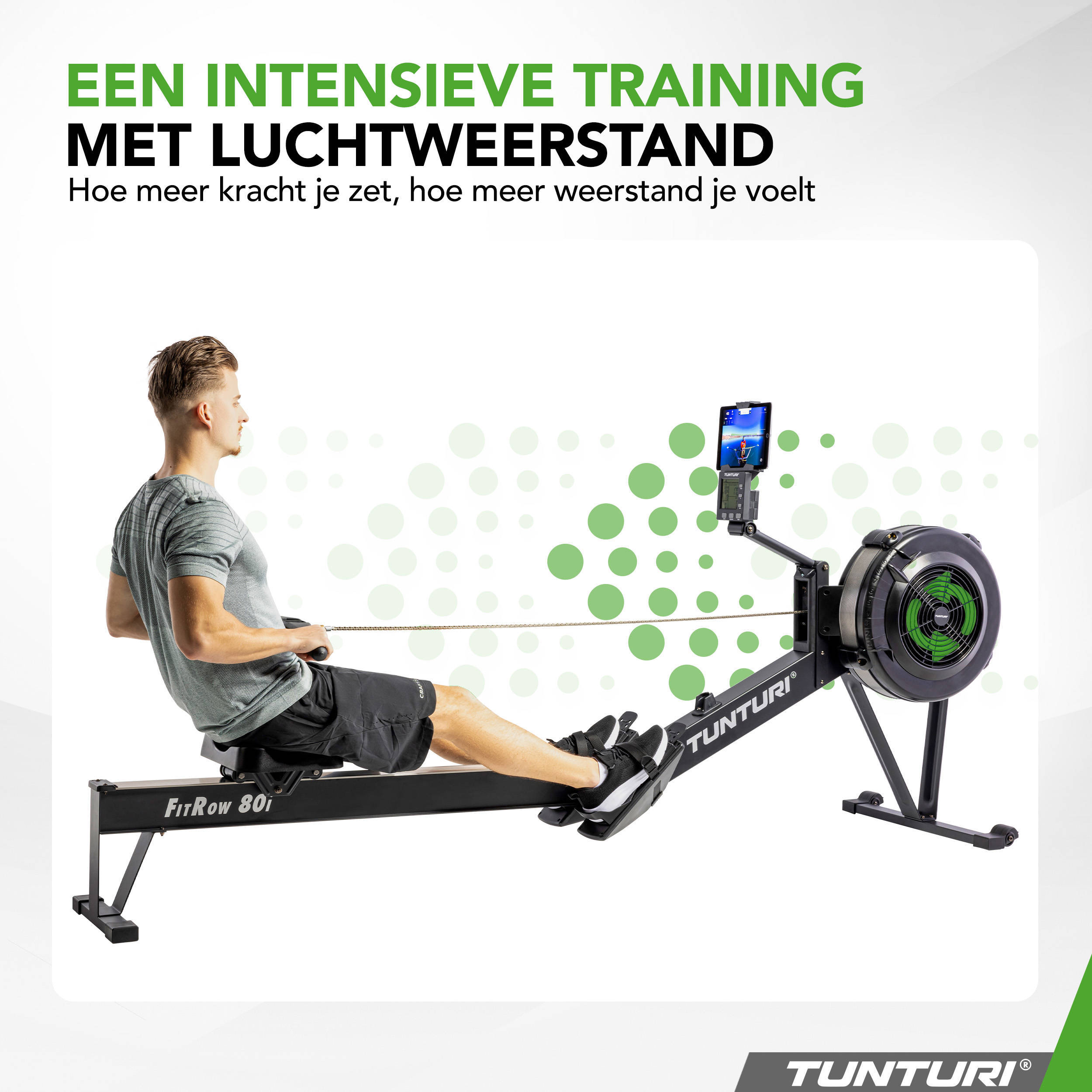 Tunturi roeitrainer FitRow 80i