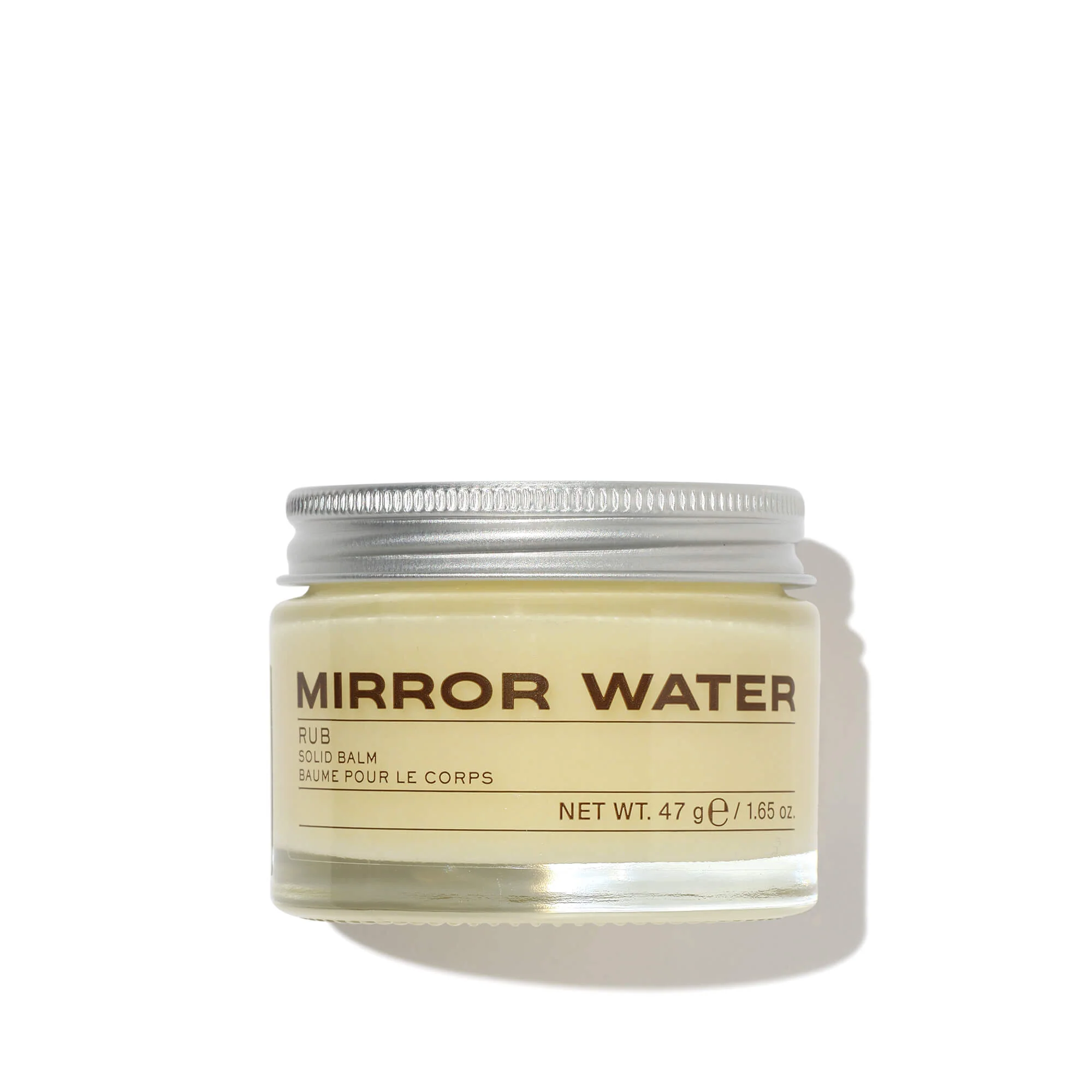 Mirror Water Rub Solid Balm Baume Nourrissant pour le Corps