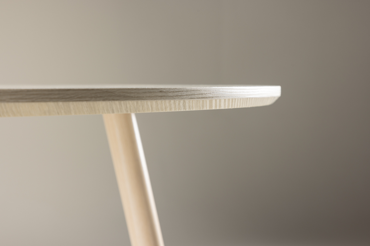 Eettafel Vemb Ø100 cm whitewash