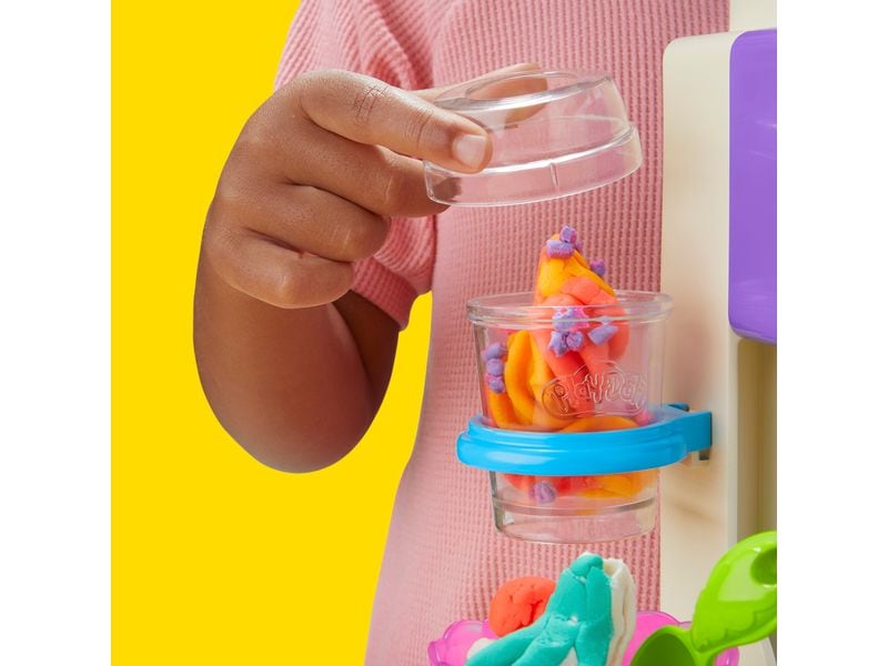 Play-Doh Knetspielzeug Regenbogen-Eismaschine Farbenfrohes Eismaschinen-Spielset