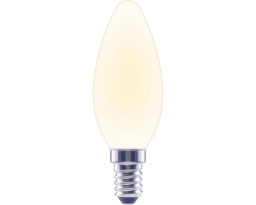 FLAIR LED kaarslamp, dimbaar, C35 E14/4W (40W), 470 lm, 2700 K, warm wit, mat