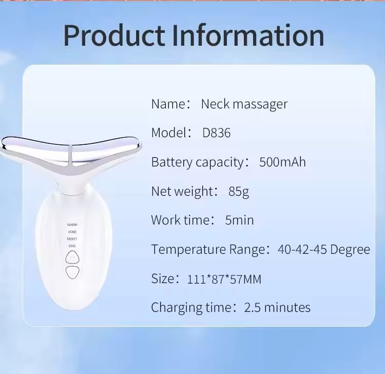 Beautyronics - USB oplaadbare EMS gezichtsmassager