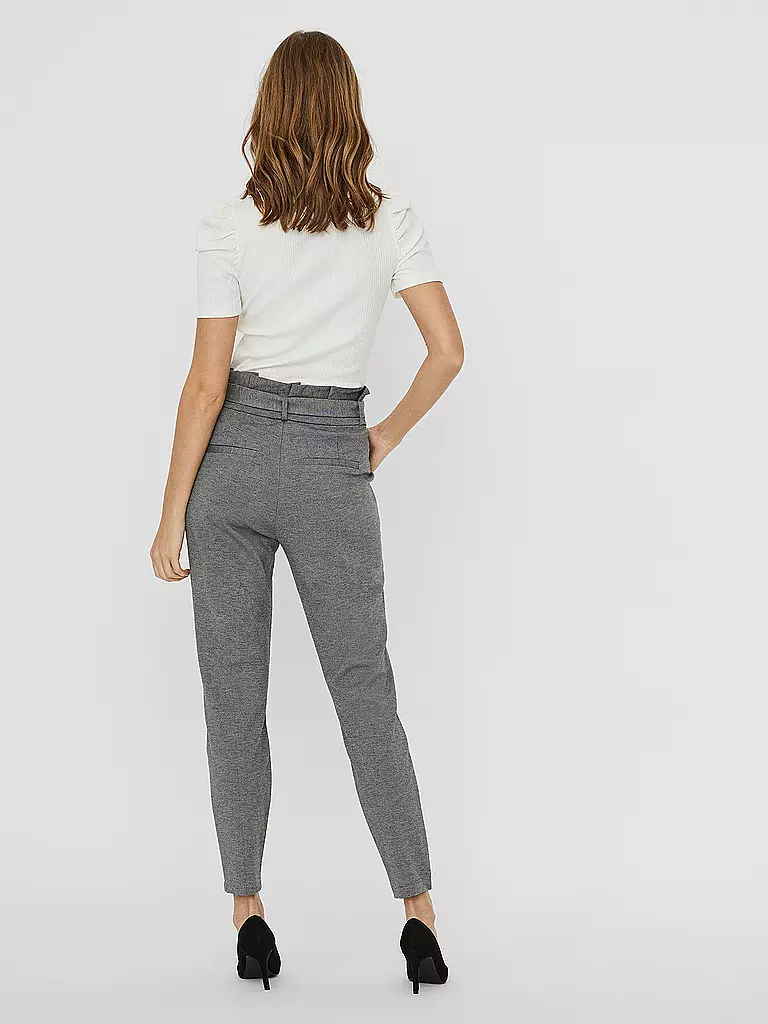 VERO MODA Highwaist Hose  Loose Fit VMEVA  grau