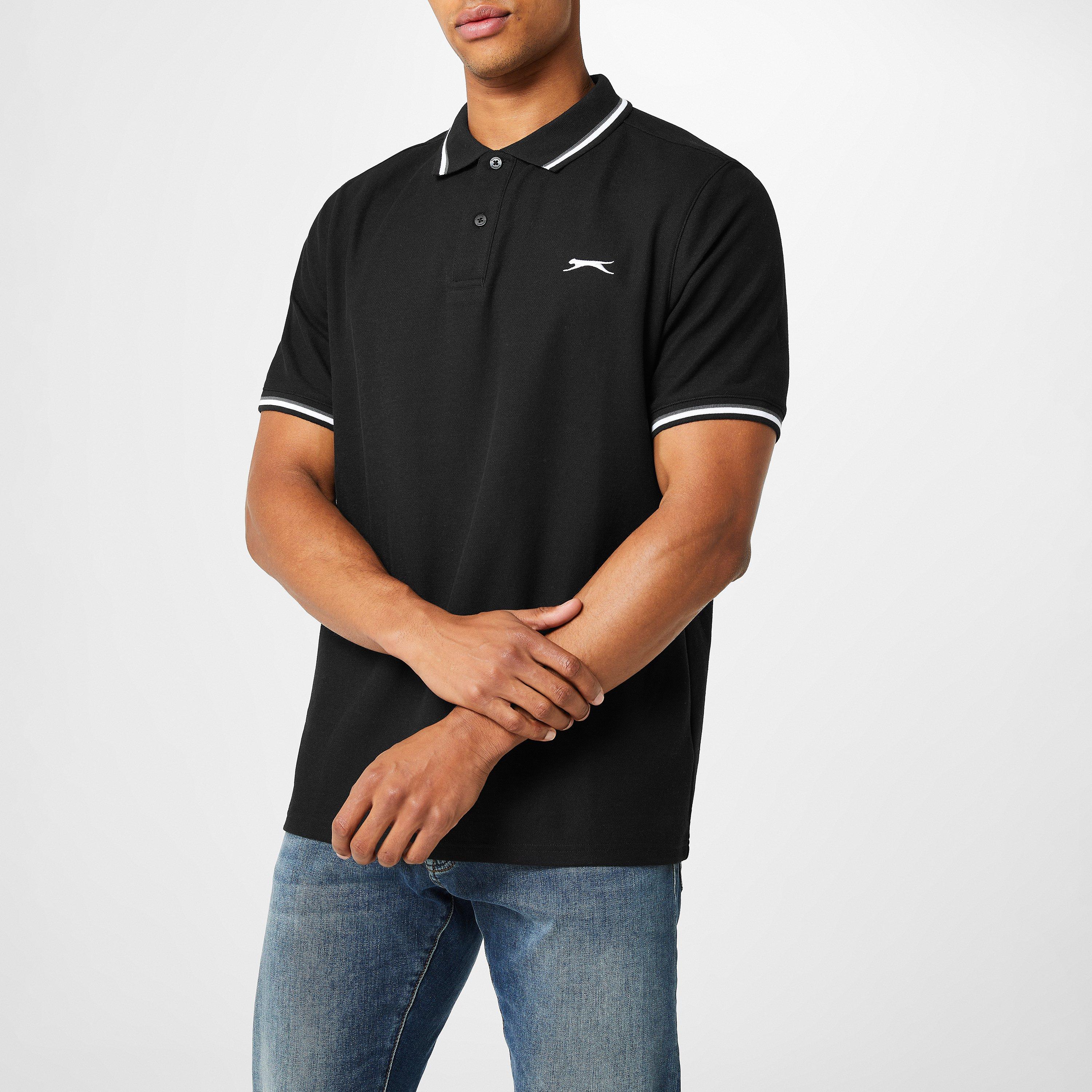 Slazenger Tipped Polo Shirt Mens