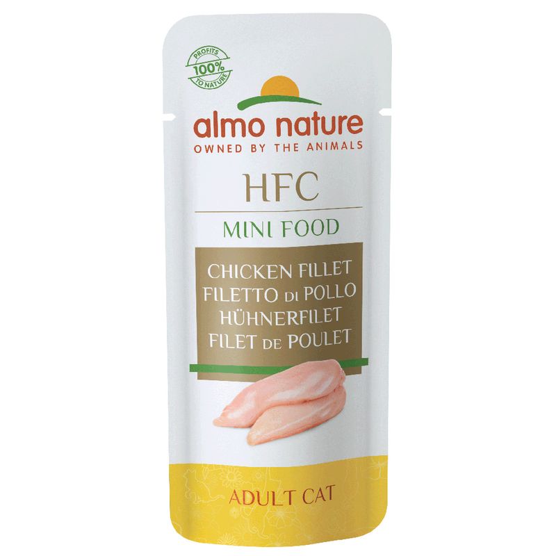 Friandises Almo Nature Green Label Mini Food, poulet à prix discount sur bitiba.fr