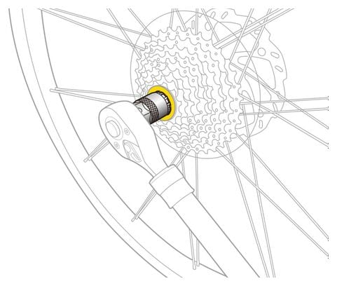 Démonte Cassette Topeak Freewheel Remover