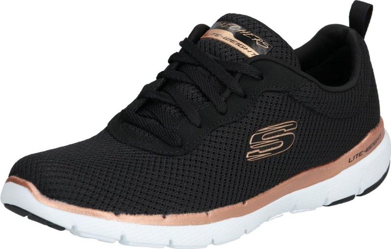 Skechers - Flex Appeal 3.0 - Sneakers - Zwart - Mesh