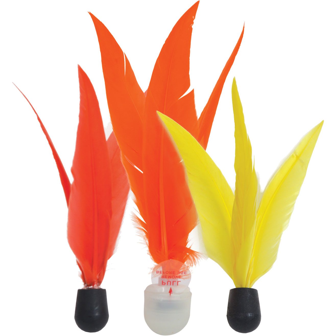 Schildkröt Fun Sports Jazzminton Birdie's 3 Ersatzbälle orange