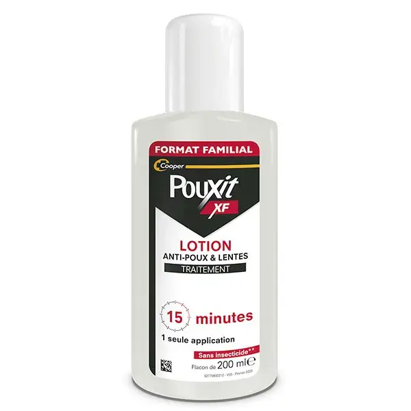 Loção anti-piolhos e lêndeas Pouxit XF 200ml
