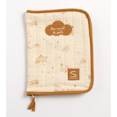 Protège carnet de santé Orsino - Beige - SAUTHON Baby déco