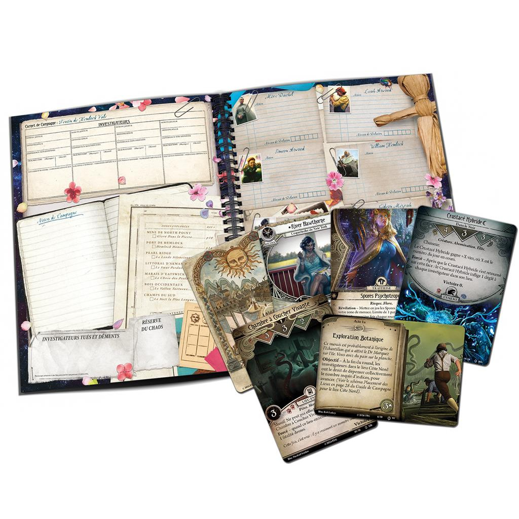 Horreur à Arkham : Le Jeu de Cartes - Le Festin de Hemlock Vale - (Campagne)