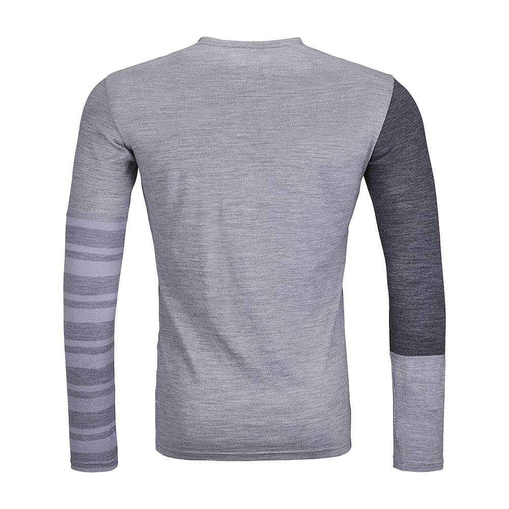 Ortovox 185 ROCK'N'WOOL - Sous-couche Homme grey blend