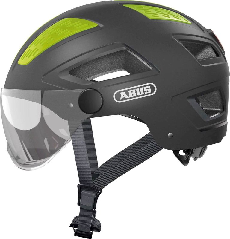 Abus - Hyban 2.0 Ace - Fietshelm - Titan - Kunststof