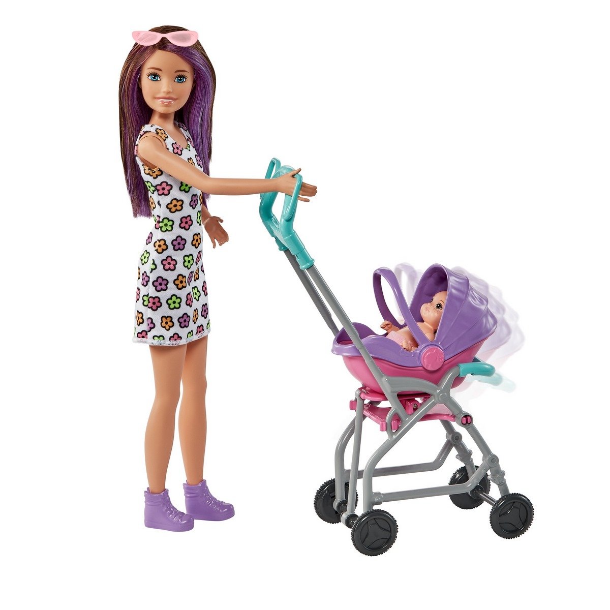 Barbie - Skipper balade en poussette