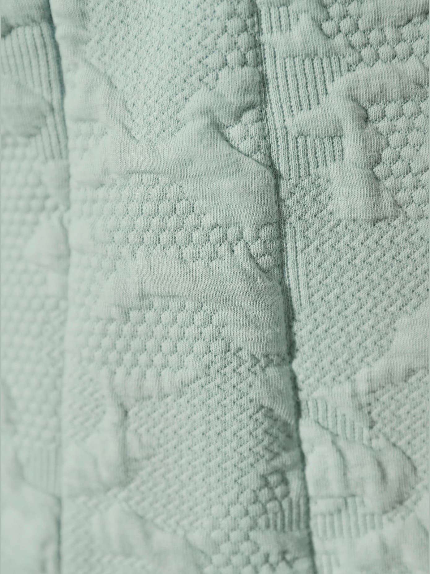 Veste légère structure jacquard