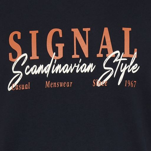 Signal Eric Gavin T-shirt, Deep Marine, M