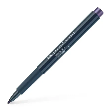 Faber-Castell Metallics Marker, Farbe date with violet