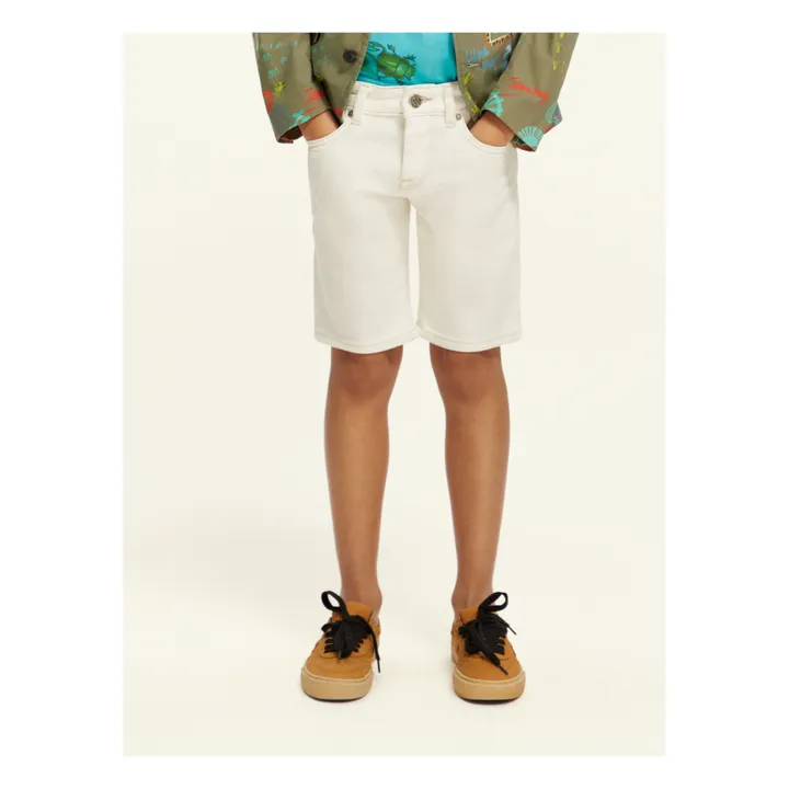 Scotch & Soda Short Strummer Slim Fit Garment | Blanc