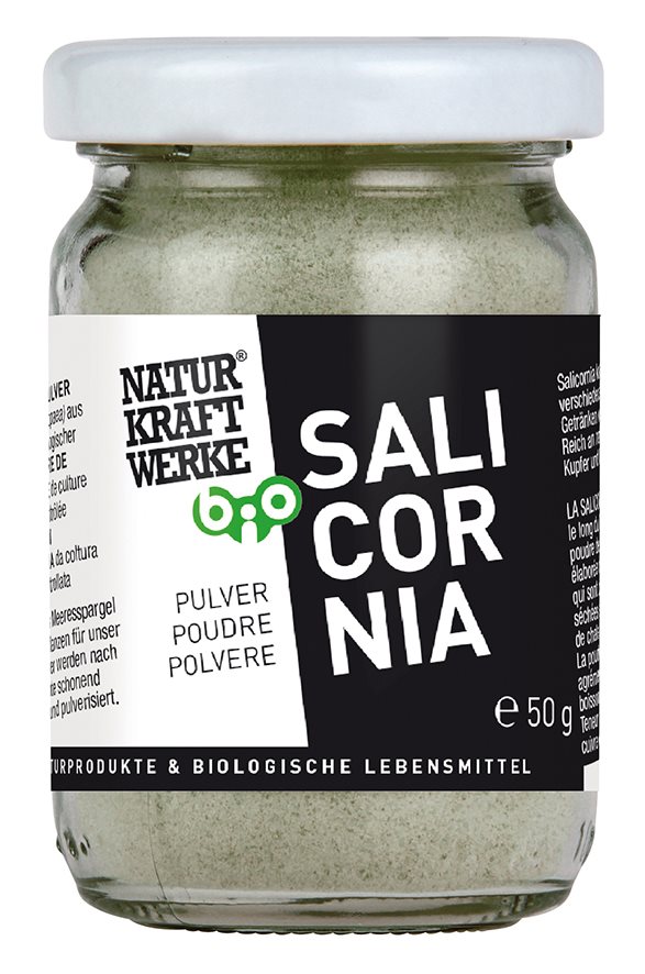 NATURKRAFTWERKE Salicornia Pulver Plv Bio/kbA Glas 50 g