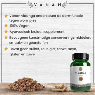 Vanan Vidanga Capsules 60CP